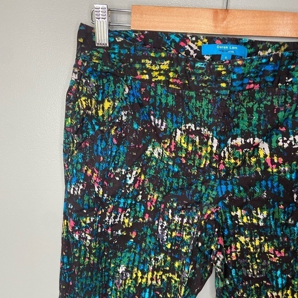 Derek Lam Rio Capri Pants in Nightshade Multi - Picture 5 of 12